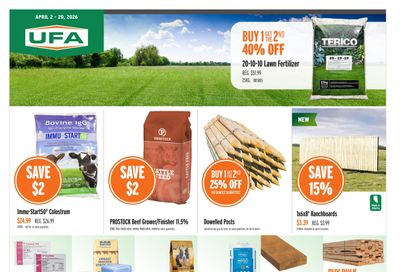 UFA Co-operative Limited Flyer April 2 to 20