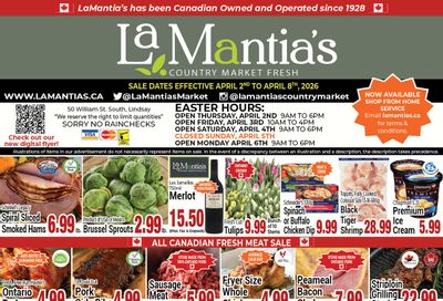LaMantia's Flyer April 2 to 8