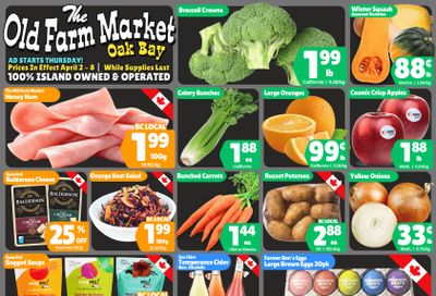 The Old Farm Market (Victoria) Flyer April 2 to 8
