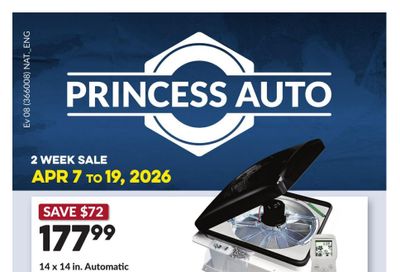 Princess Auto Flyer April 7 to 19