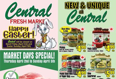 Central Fresh Market Flyer April 2 to 9