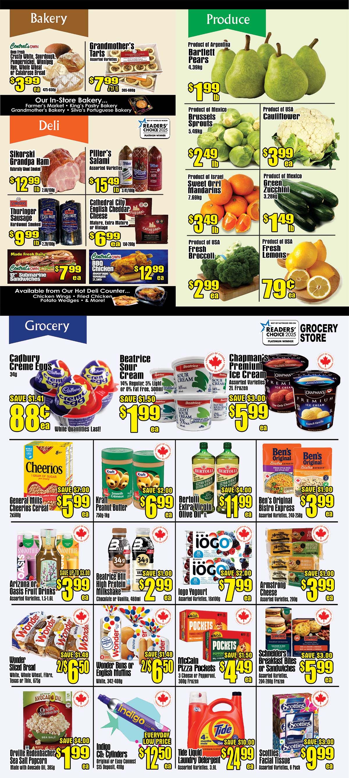 Central Fresh Market Flyer April 2 to 9