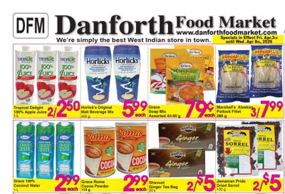 Danforth Food Market Flyer April 3 to 8