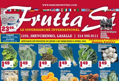 Frutta Si Flyer April 2 to 8