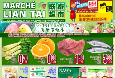 Marche Lian Tai Flyer April 2 to 8