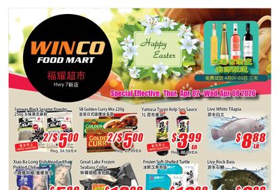 WinCo Food Mart (HWY 7) Flyer April 2 to 8