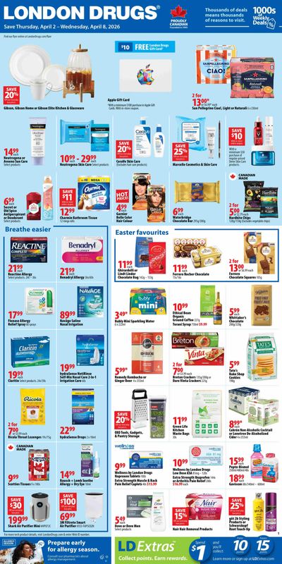 London Drugs Weekly Flyer April 2 to 8