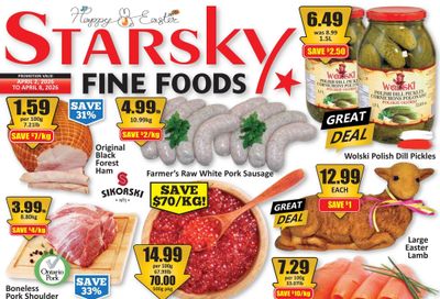Starsky Foods Flyer April 2 to 8
