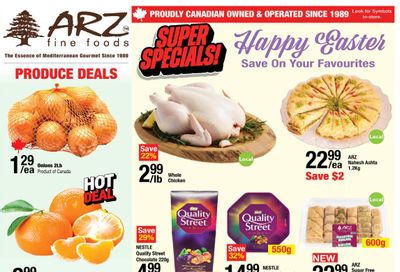 Arz Fine Foods Flyer April 2 to 9