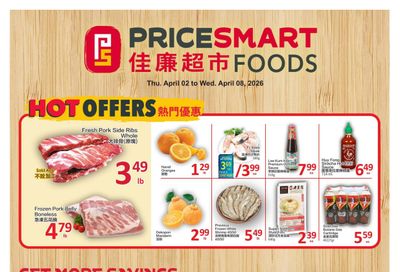PriceSmart Foods Flyer April 2 to 8