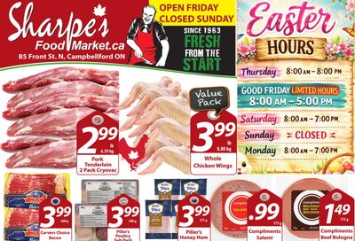 Sharpe's Food Market Flyer April 2 to 8