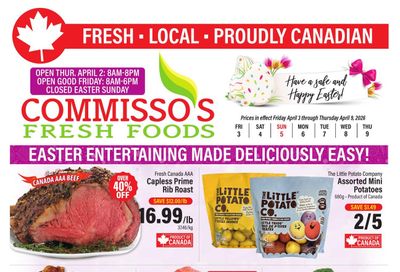 Commisso's Fresh Foods Flyer April 3 to 9