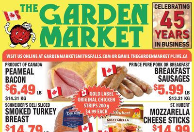 The Garden Market Flyer April 3 to 9