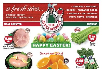 The Apple Market Flyer March 30 to April 5