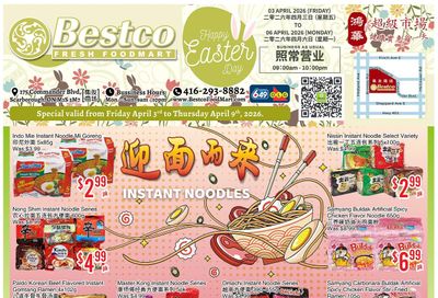 BestCo Food Mart (Scarborough) Flyer April 3 to 9