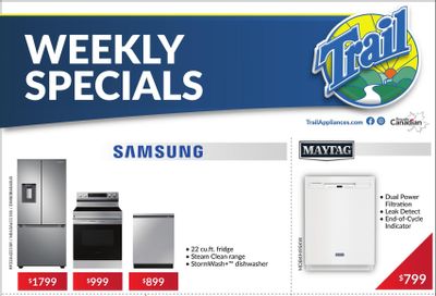 Trail Appliances (AB & SK) Flyer April 2 to 8