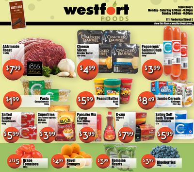 Westfort Foods Flyer April 3 to 9
