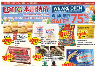 Terra Foodmart Flyer April 3 to 9