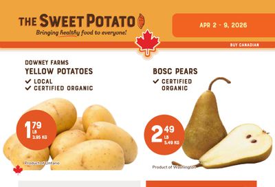 The Sweet Potato Flyer April 2 to 9