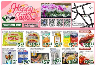 Ample Food Market (North York) Flyer April 3 to 9
