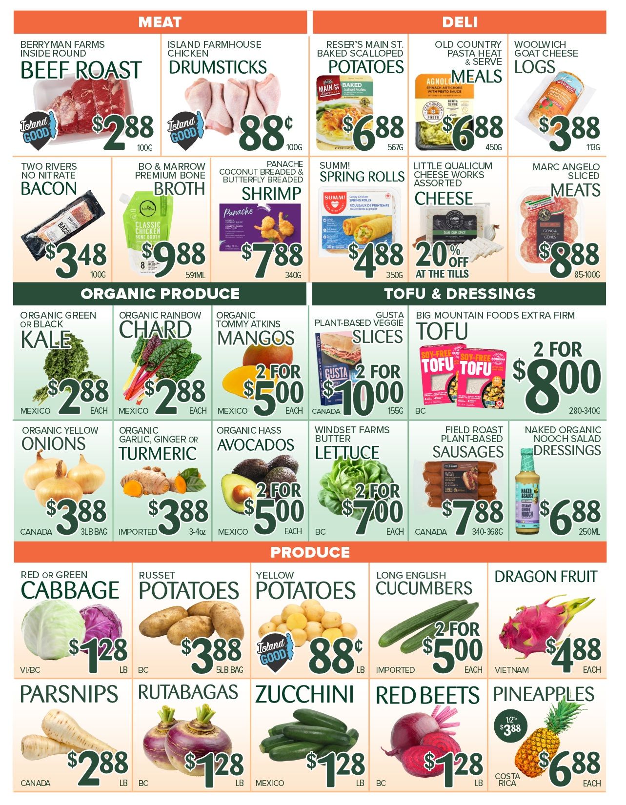 Urban Grocer Flyer April 3 to 9
