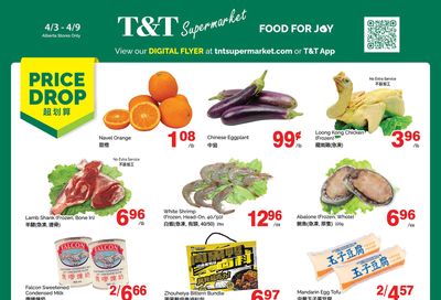 T&T Supermarket (AB) Flyer April 3 to 9