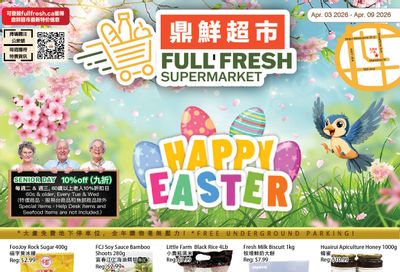 Full Fresh Supermarket Flyer April 3 to 9