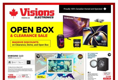 Visions Electronics Flyer April 3 to 9