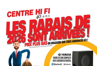 Centre Hi-Fi Flyer April 3 to 9