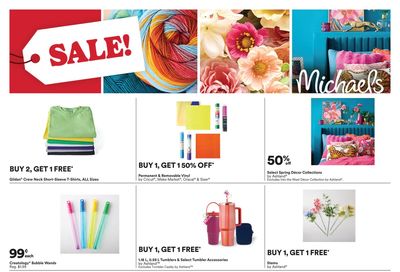 Michael's Flyer April 3 to 9