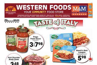 Western Foods Flyer April 3 to 9