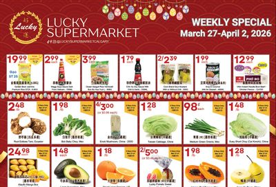 Lucky Supermarket (Calgary) Flyer April 3 to 9