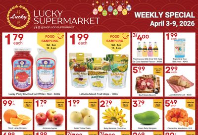 Lucky Supermarket (Winnipeg) Flyer April 3 to 9