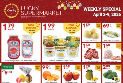 Lucky Supermarket (Surrey) Flyer April 3 to 9