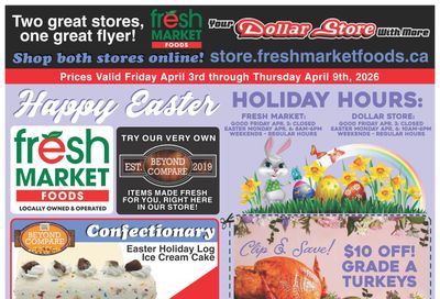 Fresh Market Foods Flyer April 3 to 9