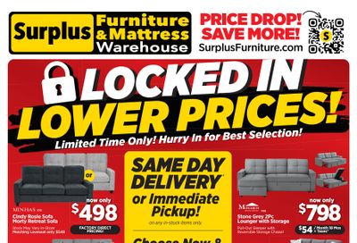 Surplus Furniture & Mattress Warehouse (Calgary, Edmonton) Flyer April 6 to 19