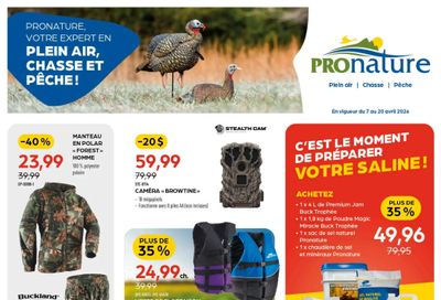 Pronature Flyer April 7 to 20
