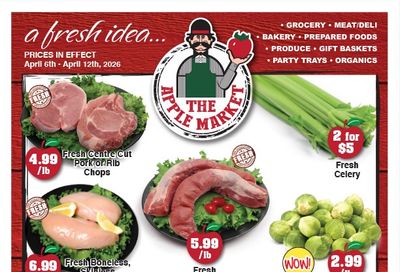 The Apple Market Flyer April 6 to 12