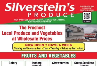 Silverstein's Produce Flyer April 7 to 11