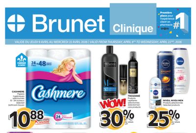 Brunet Clinique Flyer April 9 to 22