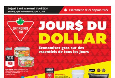 Canadian Tire (QC) Flyer April 9 to 15