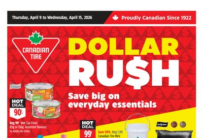 Canadian Tire (Atlantic) Flyer April 9 to 15