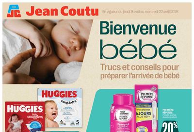 Jean Coutu Baby Flyer April 9 to 22