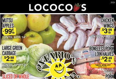 Lococo's Flyer April 8 to 12