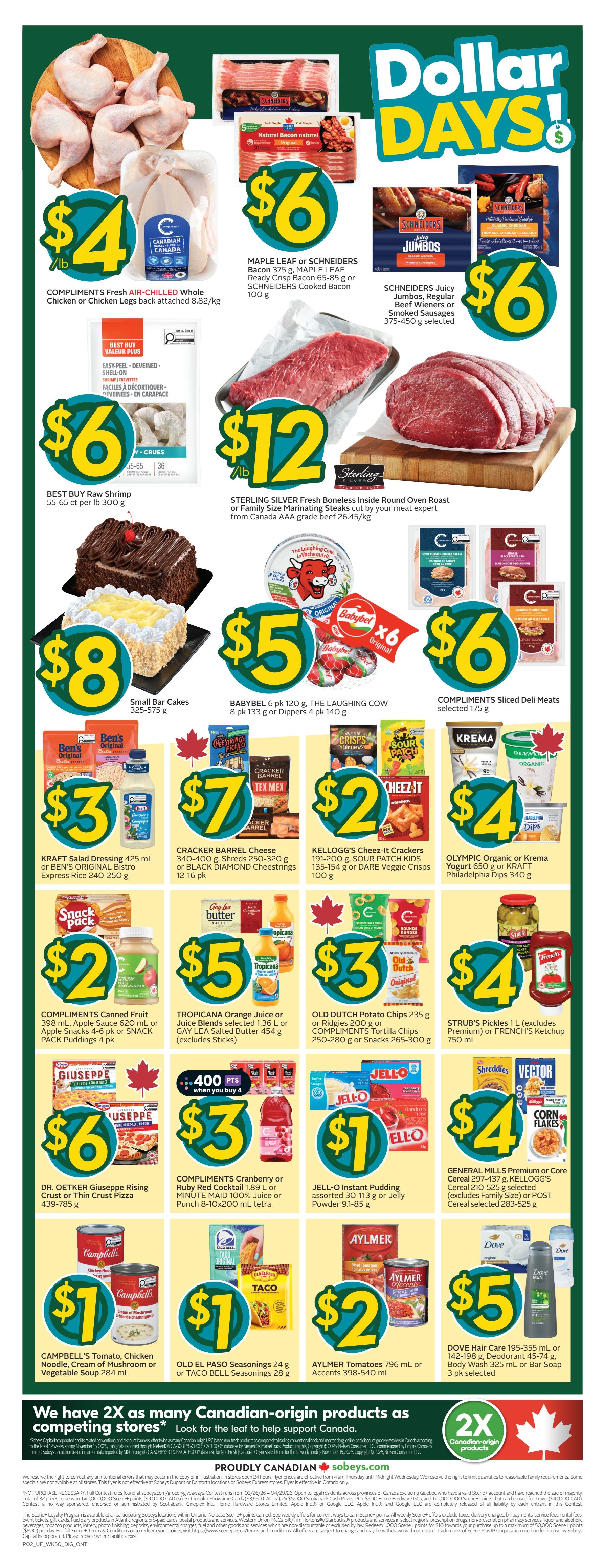Sobeys Urban Fresh Flyer April 9 to 15