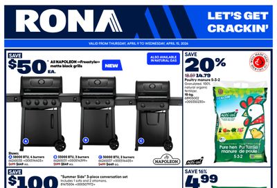 Rona & Rona+ (Atlantic) Flyer April 9 to 15