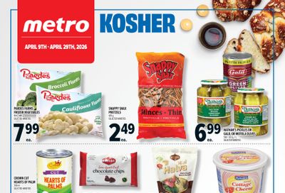 Metro (ON) Kosher Flyer April 9 to 29