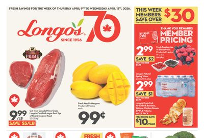 Longo's Flyer April 9 to 15