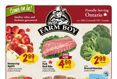 Farm Boy Flyer April 9 to 15