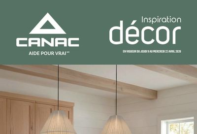 Canac Decor Flyer April 9 to 22